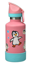 400ml Insulated Kids Reusable Water Bottle - Penguin