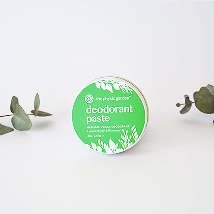 100% Natural Vegan Cruelty Free Deodorant Paste Australian Made Plastic Free