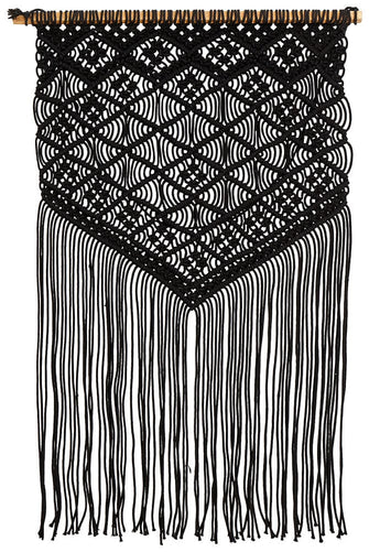 Handmade Black Wall Hanging