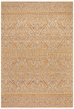 Reuben Handwoven Rust Natural Rug