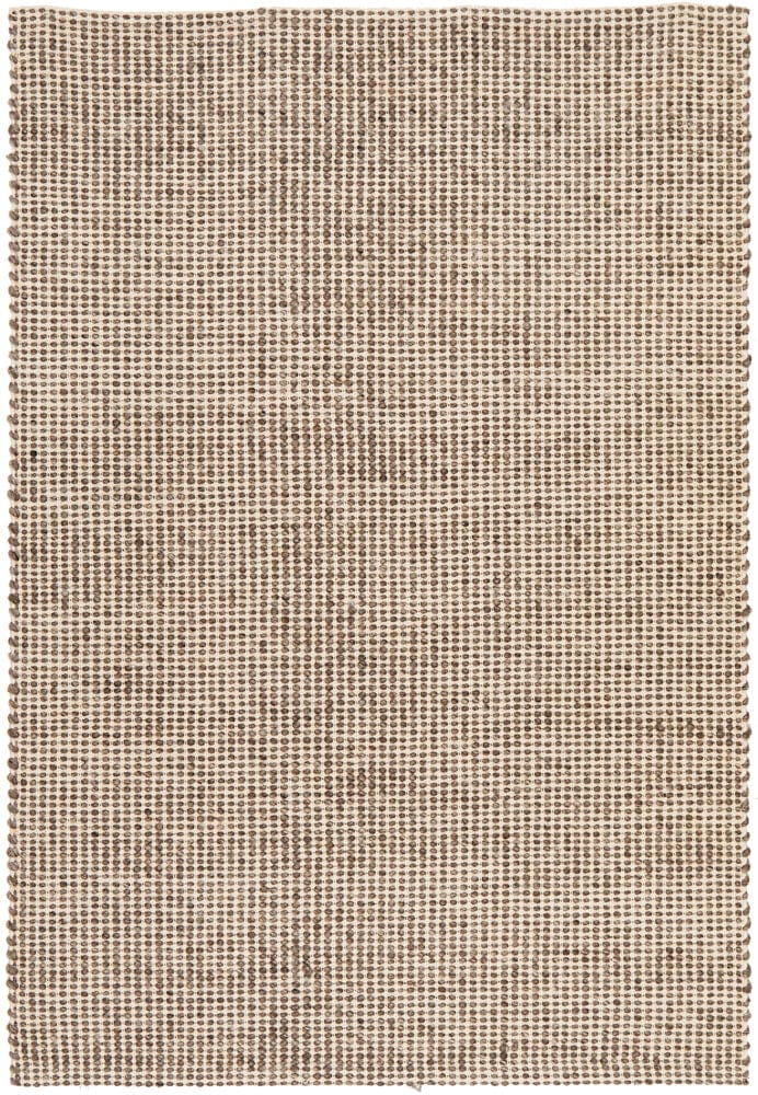 Navia Flat Weave rown Wool Rug