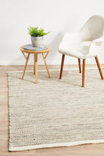 Navia Flat Weave Natural Wool Rug