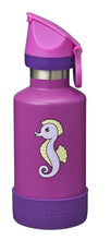 400ml Insulated Kids Reusable Water Bottle - Seahorse