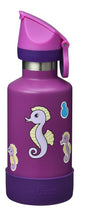 400ml Insulated Kids Reusable Water Bottle - Seahorse