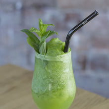 2 Pack Bent Stainless Steel Straws with Cleaning Brush