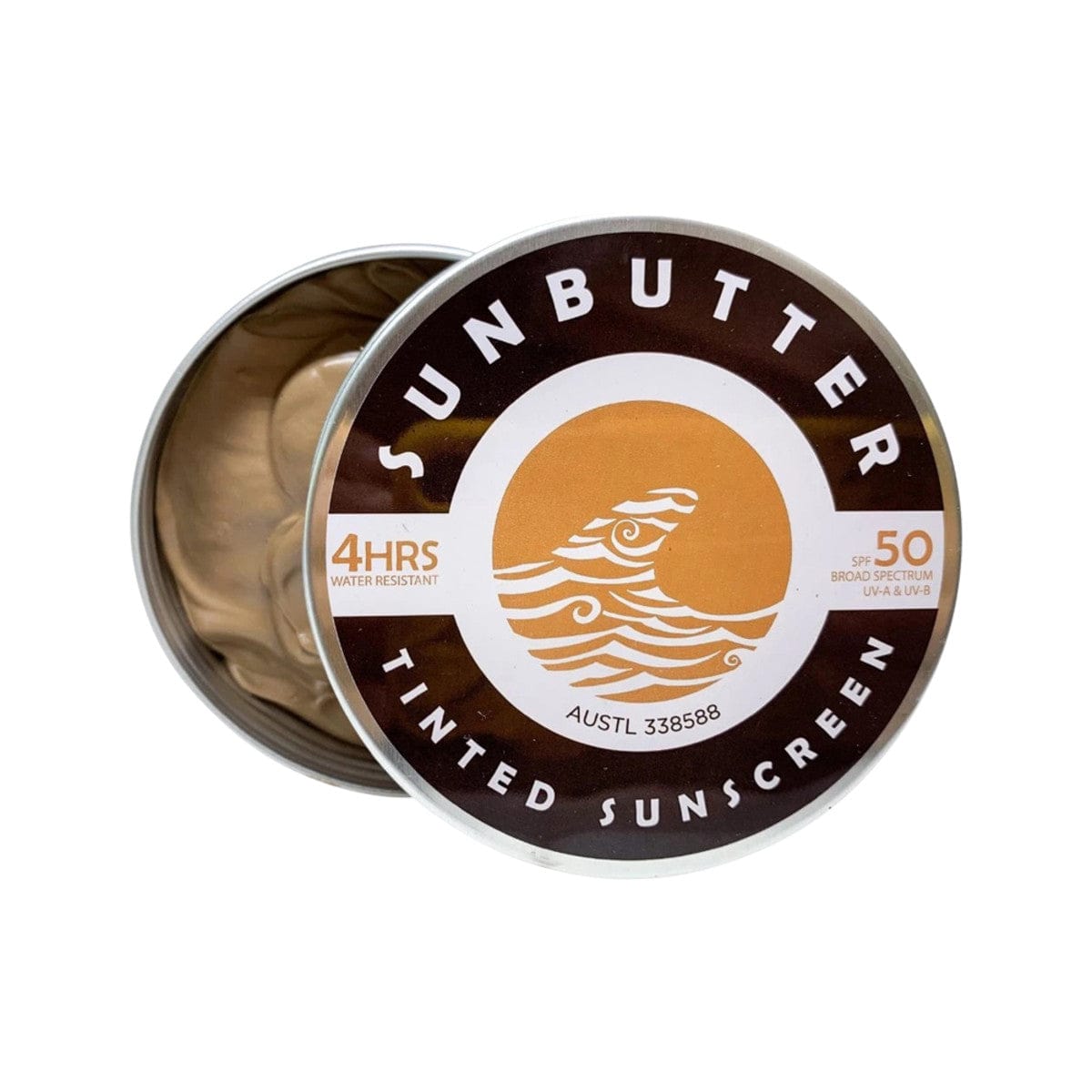 SunButter All Natural Suncreen SPF50 Tinted 100g