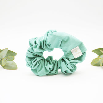 Hand Made Eco Scrunchie - Teal