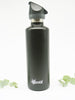 600mI Insulated Water Bottle - Matte Black Sports Lid