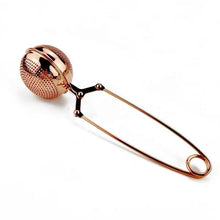 Spring Tea Infuser | Tea Strainer - Rose Gold