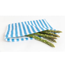 Reusable Food Bag - Denim Stripe Design